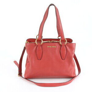 Miu Miu Vitello Carib leather shoulder bag crossbody handbag tote